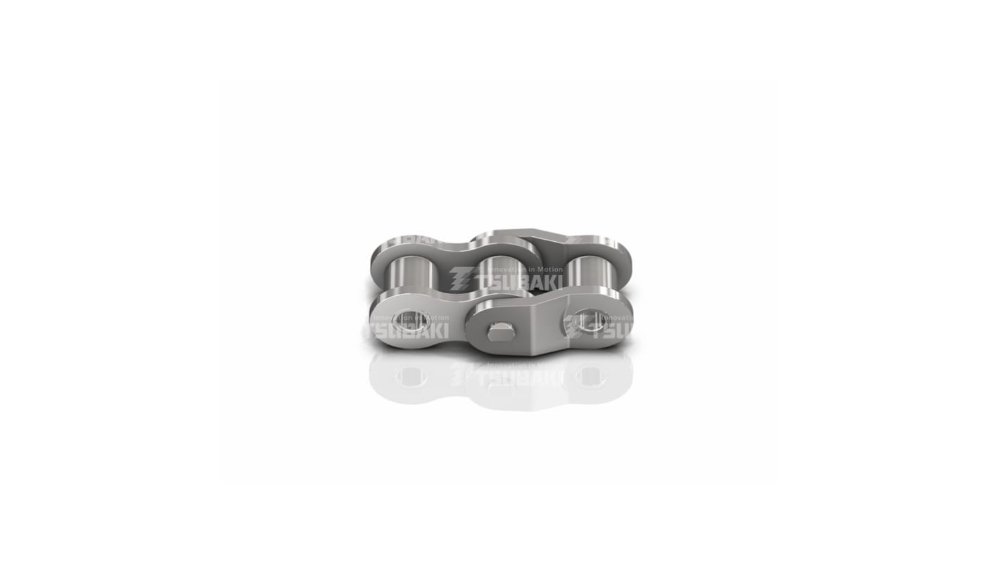 Maglia per catene, Tsubaki RS08B-SS-1 2POL, catena tipo 08B-1, in Acciaio INOX SUS304