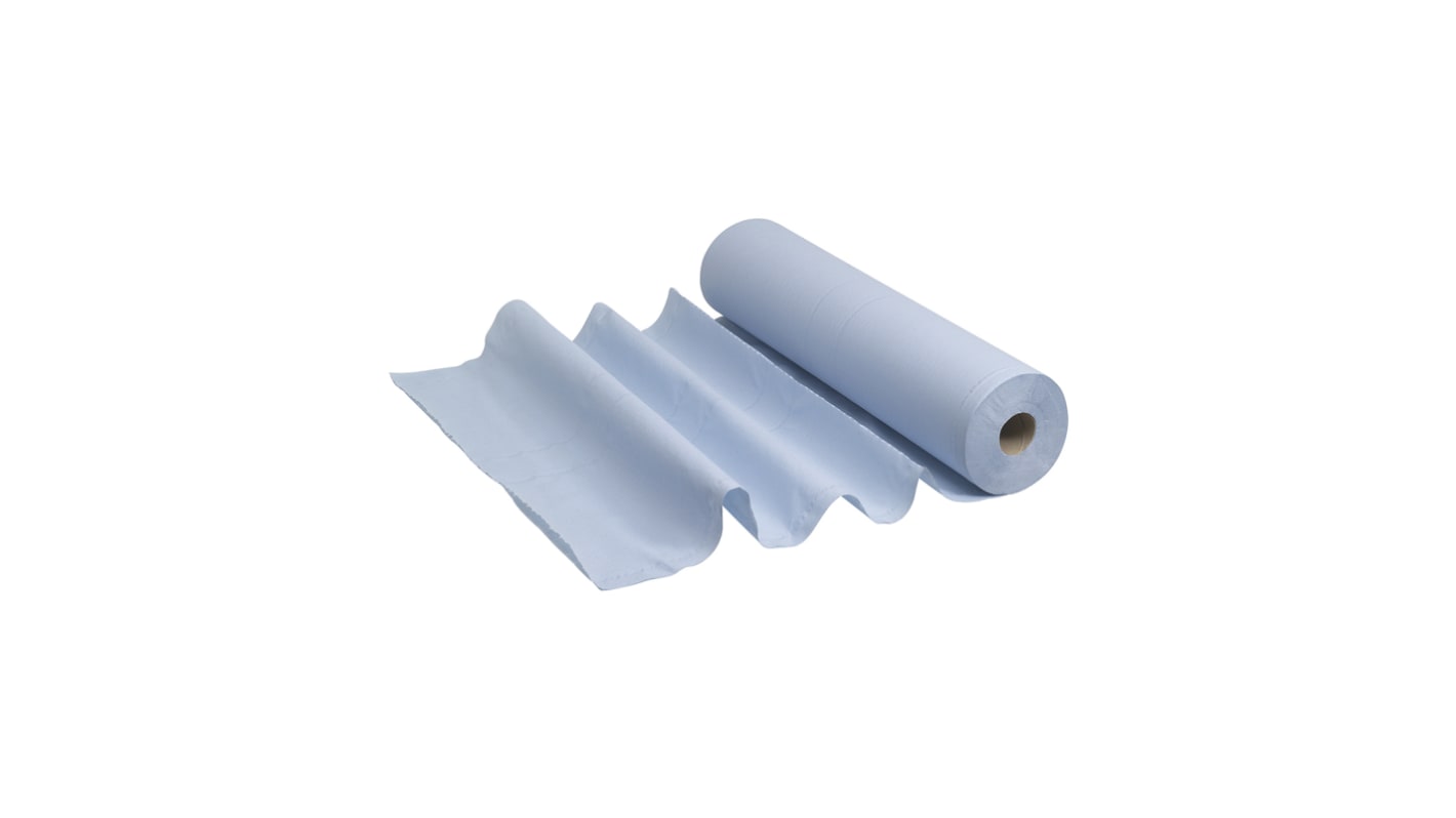 Kimberly Clark Roll of 82 Blue Cloths