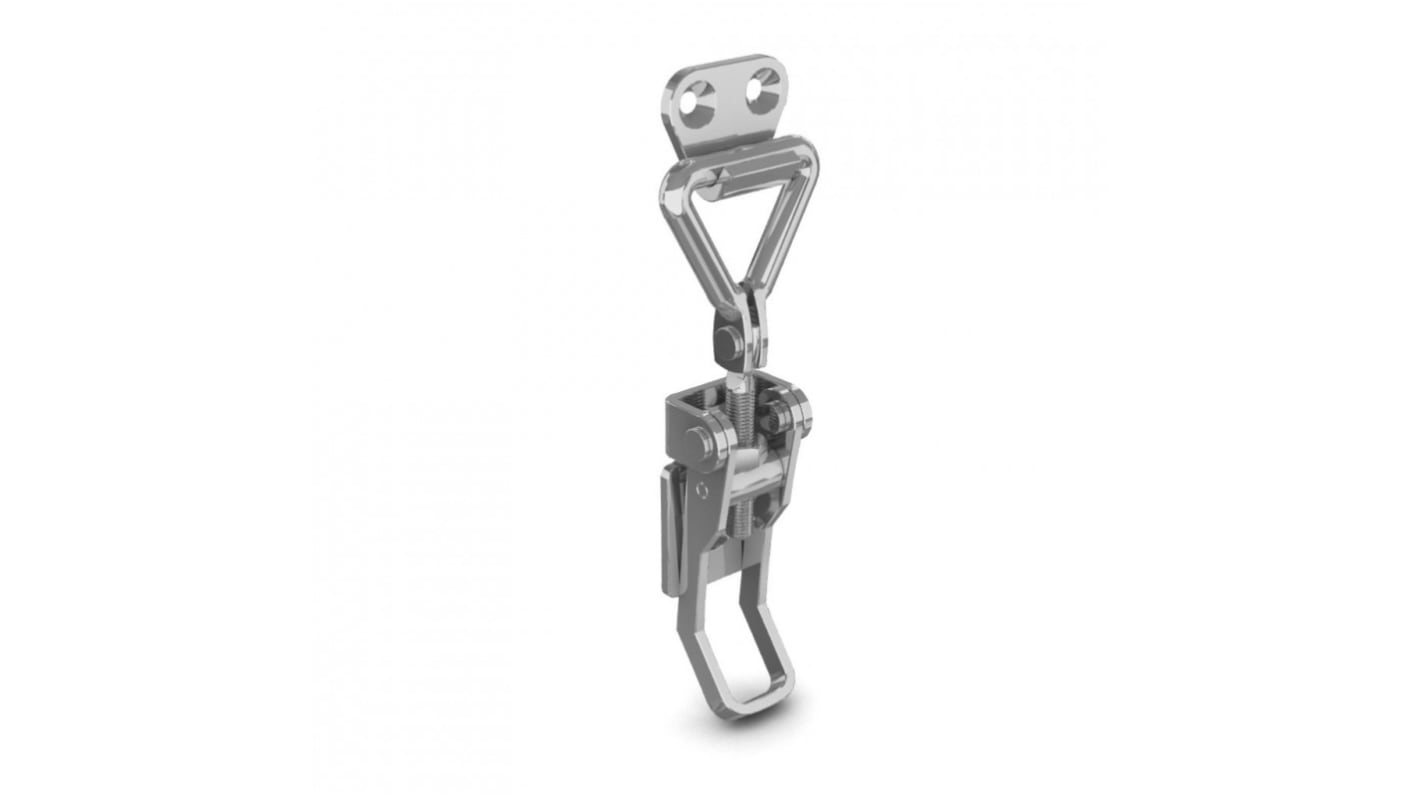 Chiusura a leva Regolabile Pinet in Acciaio inox, 82 x 28 x 14mm, Chiusura inclusa