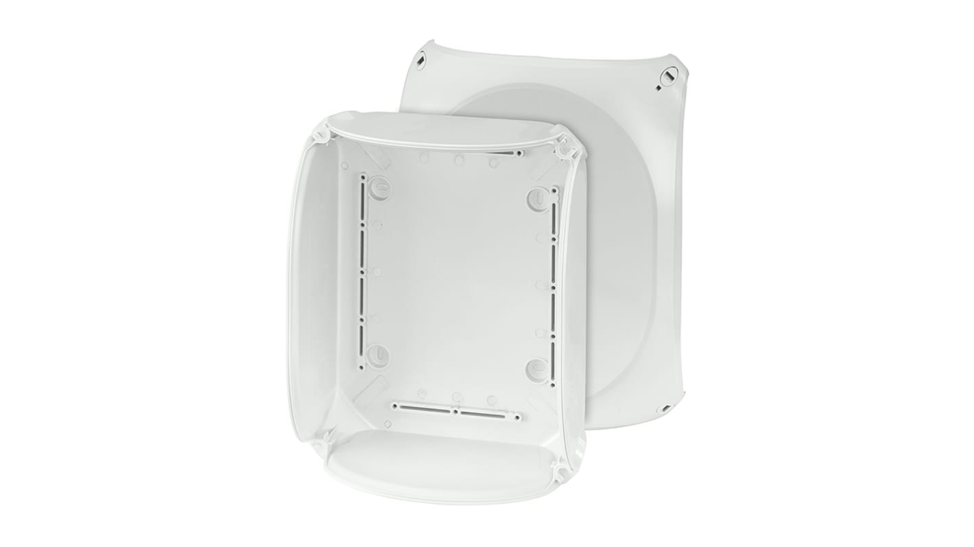 HENSEL Grey Polycarbonate Junction Box, IP66, IP67, 205 x 112 x 255mm