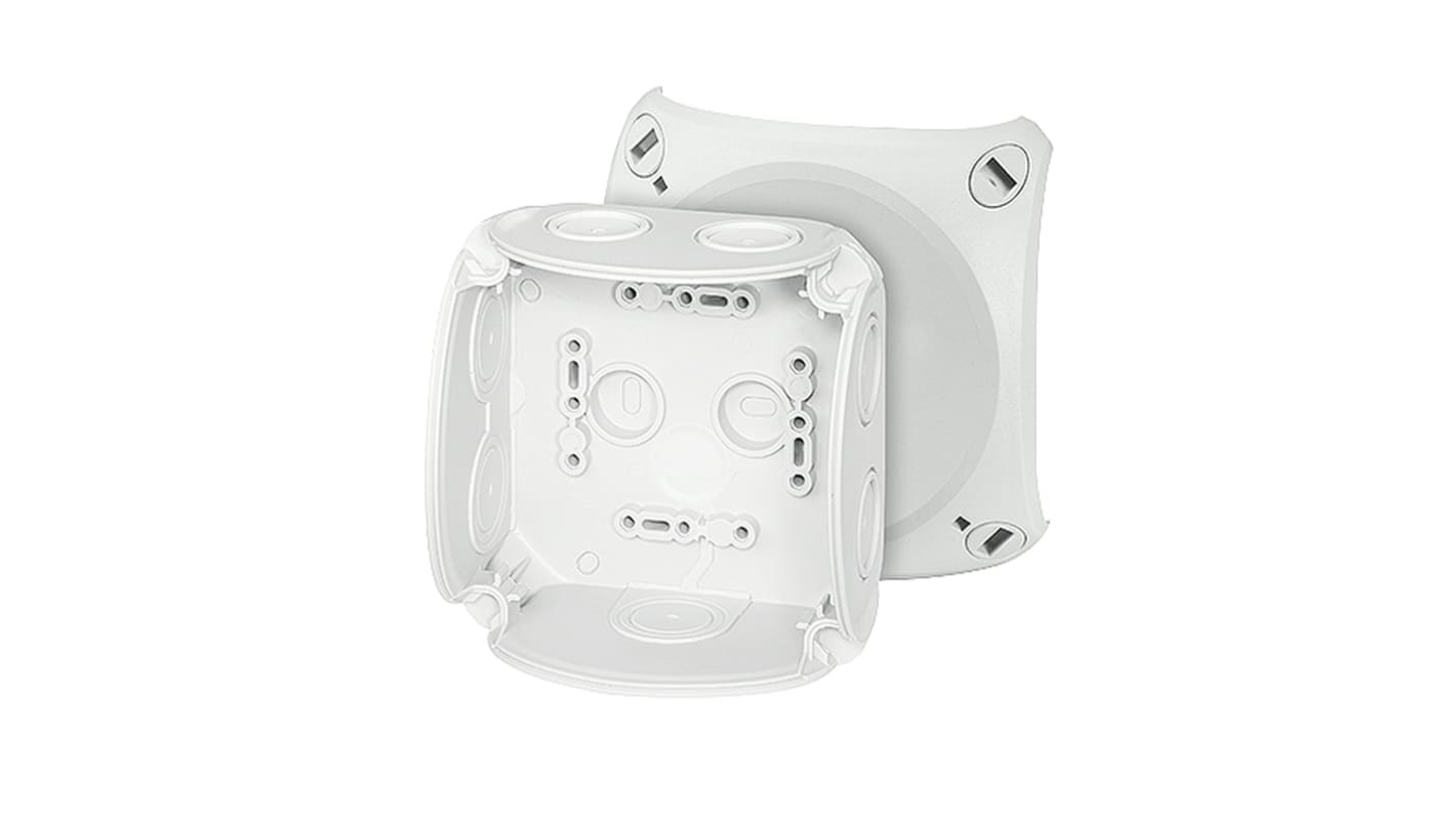 HENSEL Grey Polypropylene Junction Box, IP66, 104 x 70 x 104mm