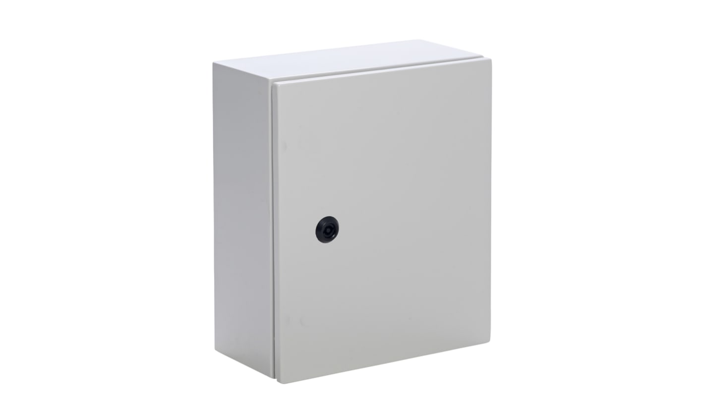 Contenitore a parete Contactum in Acciaio galvanizzato 250 x 250 x 150mm, col. Grigio, IP66