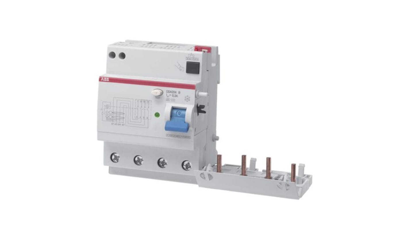 Interruptor diferencial ABB, 40A Tipo B, 4 Polos, 30mA