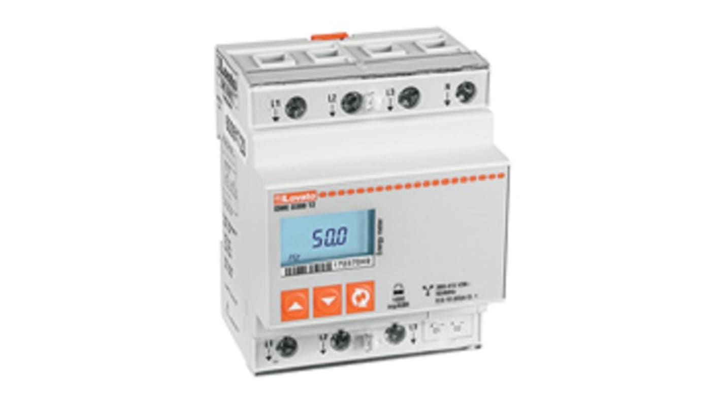 Contatore di energia Lovato, DME, 3 fasi, display LCD a 6 + 1 cifre