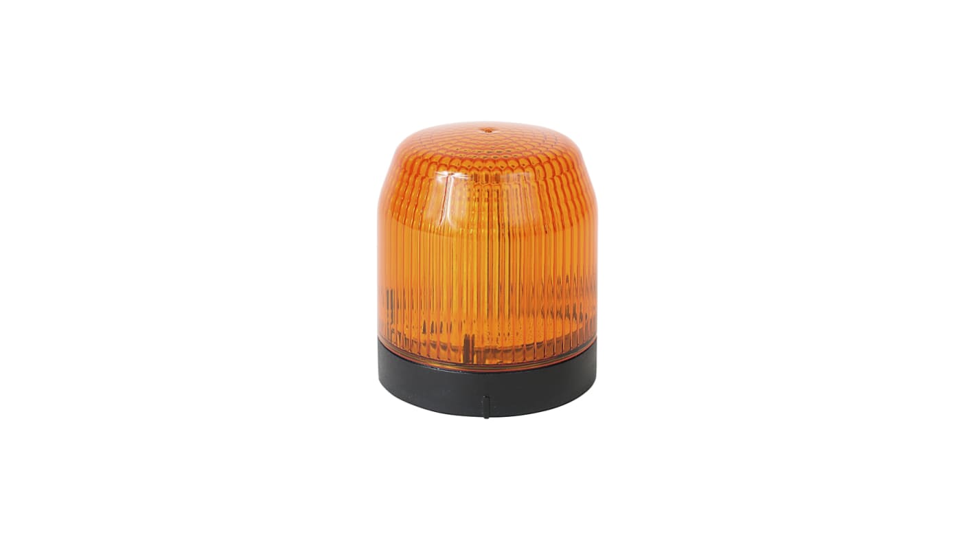 Allen Bradley 856T Series Amber Steady Effect Beacon Tower, 24 V ac/dc, LED Bulb, AC, DC, IP66, IP67
