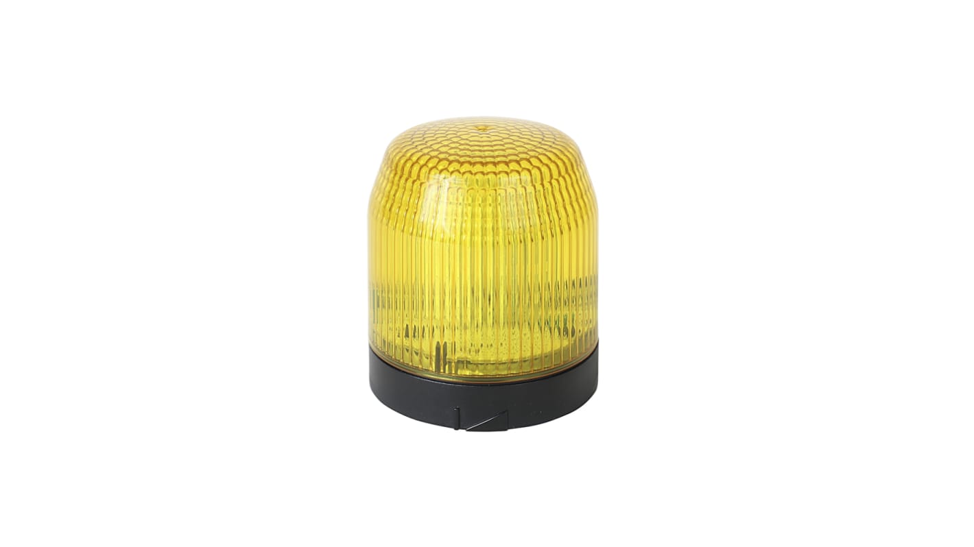 Allen Bradley 856T Series Yellow Multiple Effect Beacon Tower, 24 V ac/dc, LED Bulb, AC, DC, IP66, IP67