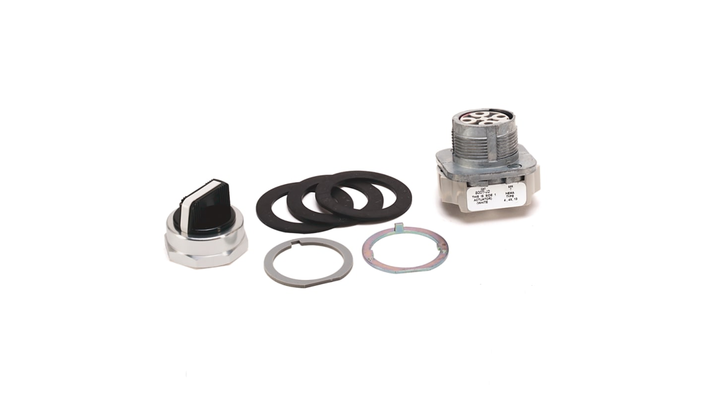 Allen Bradley 800T Wählschalterkopf 3-Positionen 30mm Federrückstellung