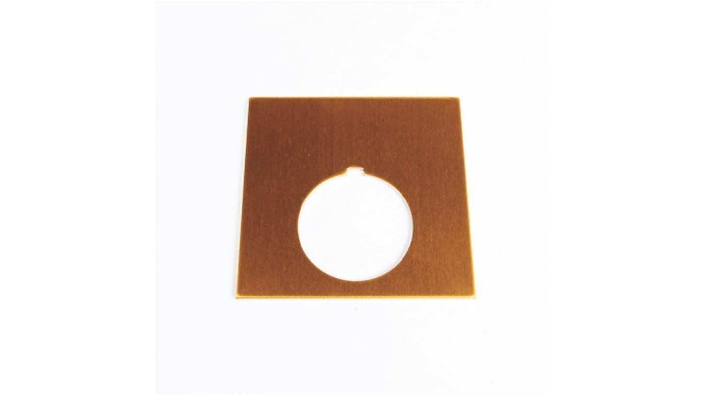 Allen Bradley Legend Plate for Use with 30 mm Push Button, O - I