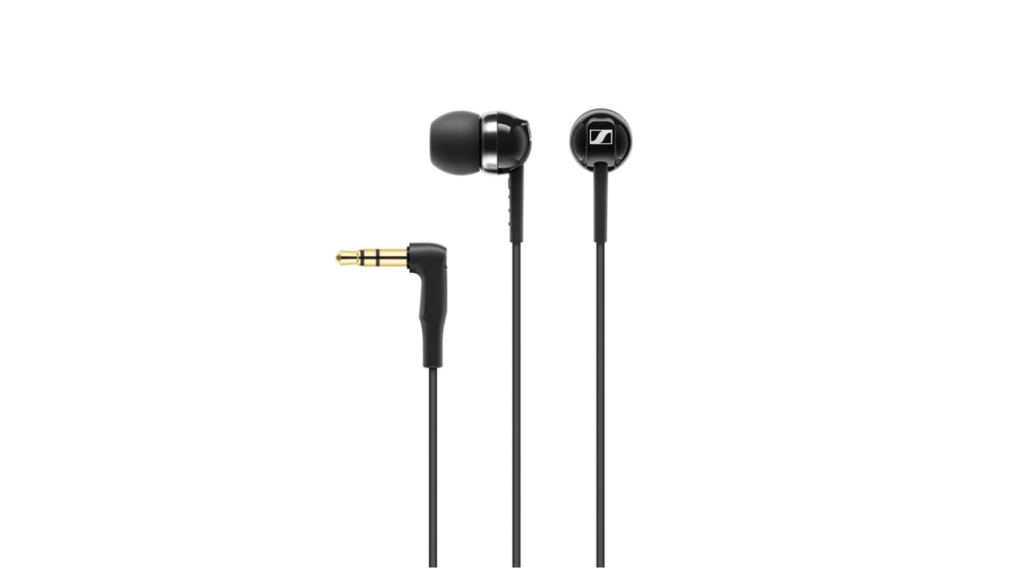508591 Sennheiser CX 100 Black Wired Earphones RS
