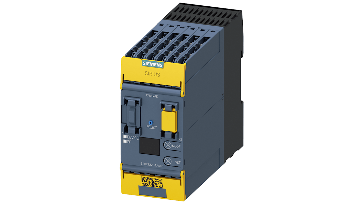 Siemens SIRIUS 3SK2 Safety Monitoring Safety Relay, 24V dc, 4-Channel