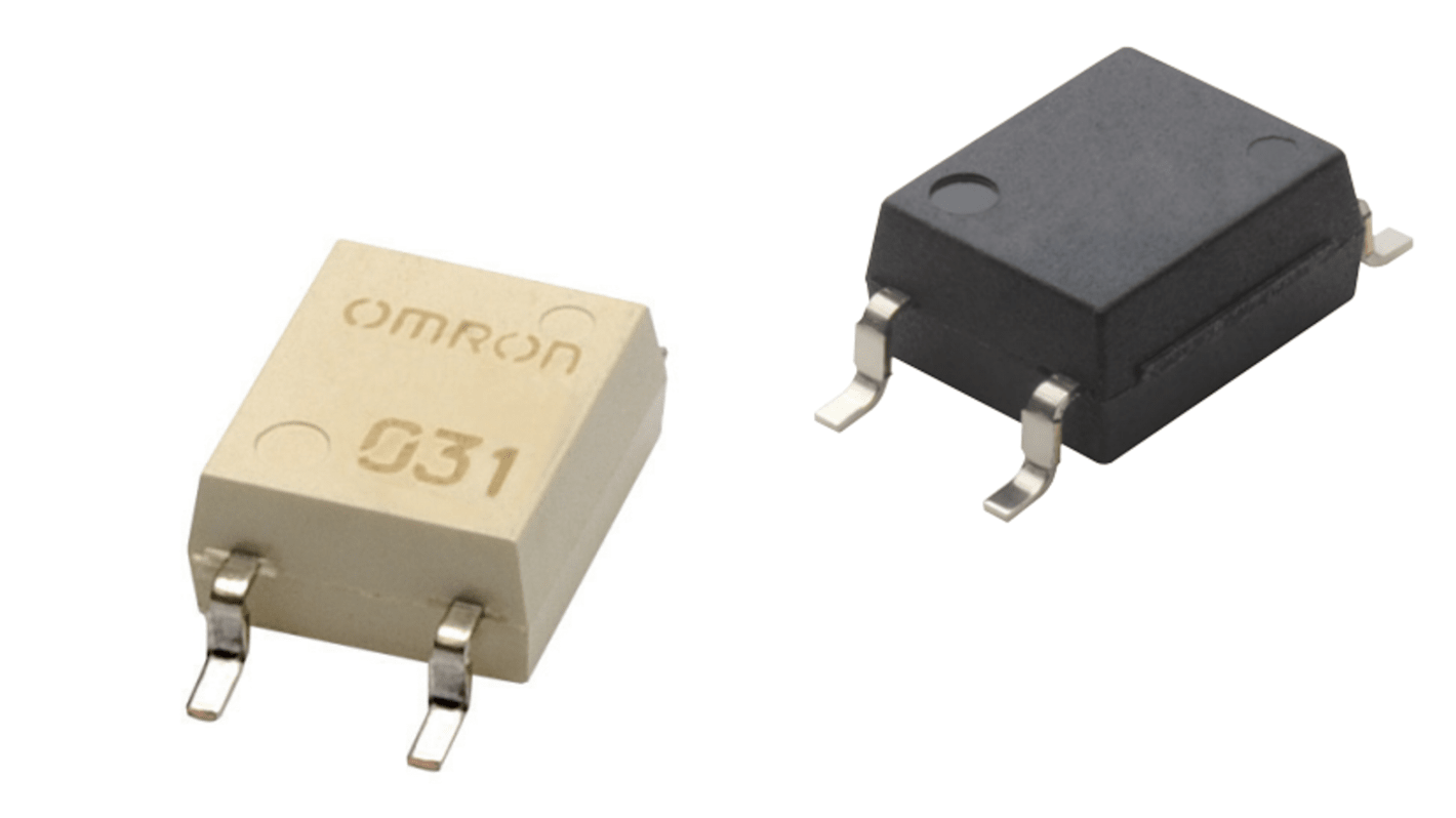 Omron G3VM Series Solid State Relay, 1400 mA Load, Surface Mount, 60 V Load