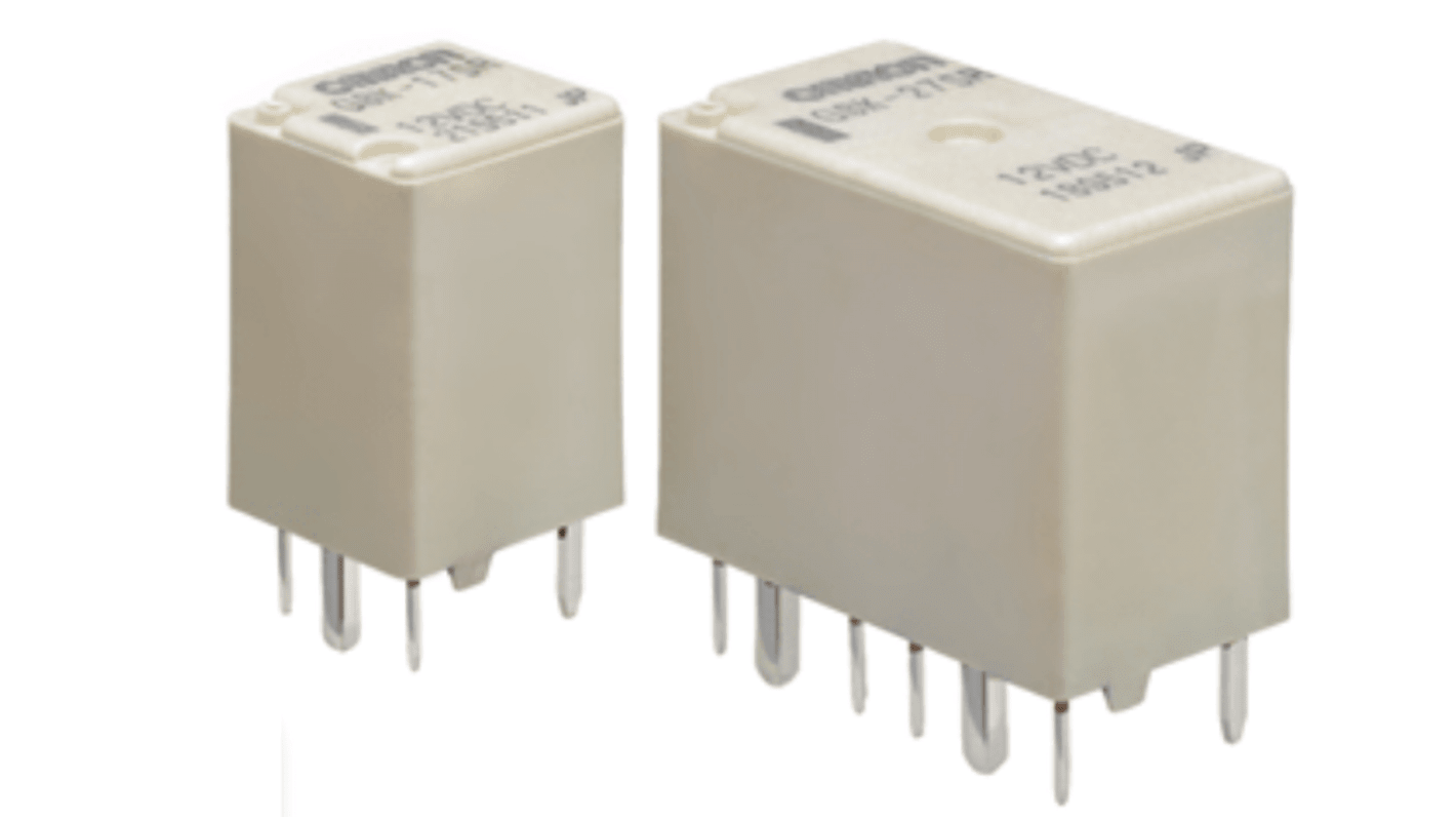 Omron PCB Mount Power Relay, 24V dc Coil, 5A Switching Current, SPST