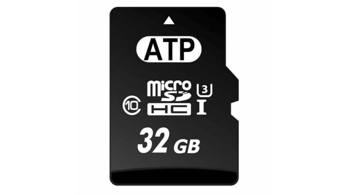 ATP S600Sc Micro SDHC Micro SD Karte 32 GB Class 10, UHS-1 U1 Industrieausführung, MLC