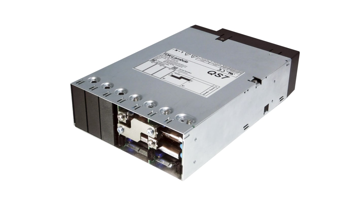 TDK-Lambda Switching Power Supply, QS7-1200-48, 48V dc, 25A, 1.2kW, 1 Output, 90 → 264V ac Input Voltage