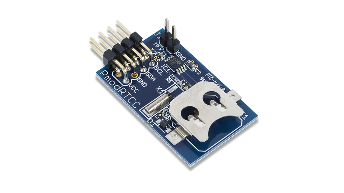 Digilent Pmod RTCC: Real-time Clock / Calendar开发套件, 使用于eeprom 、静态存储器