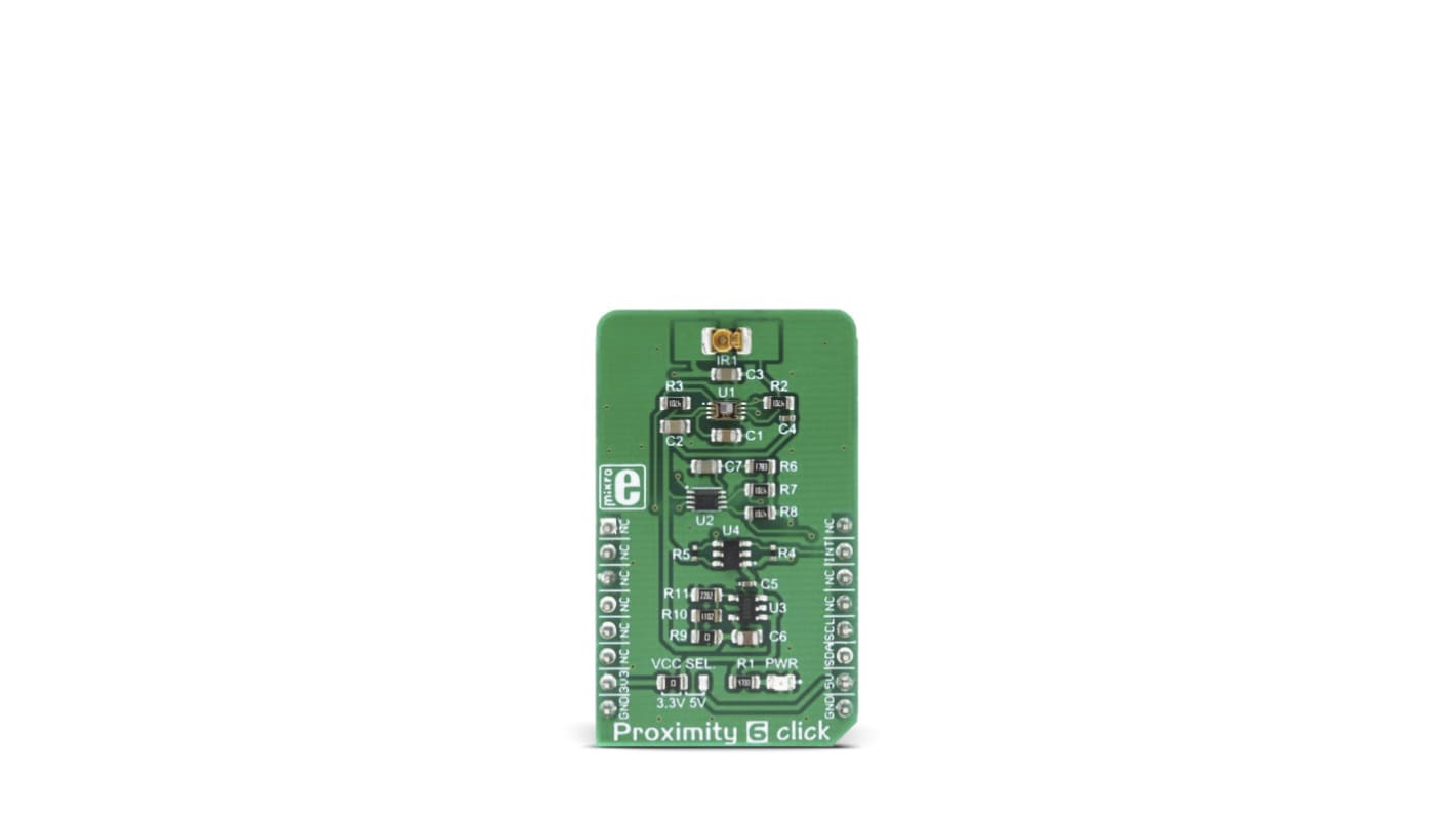 MikroElektronika Development Kit Equipment LID Closing, Lux Meters, Proximity Activated Surveillance Systems, Screen