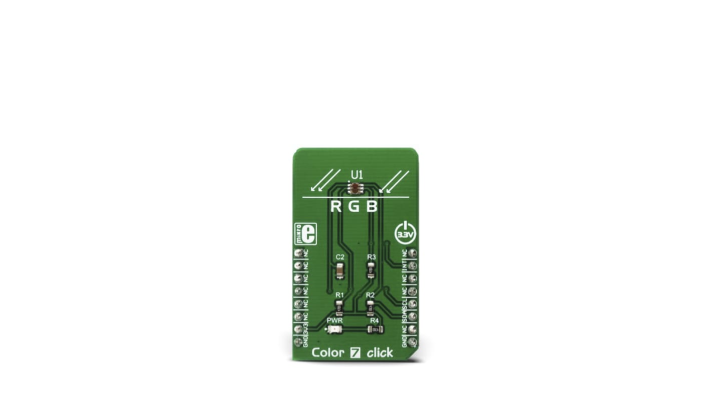 MikroElektronika Development Kit Color Measurement, Dynamic Display Color Balancing, LED and OLED Display Aging