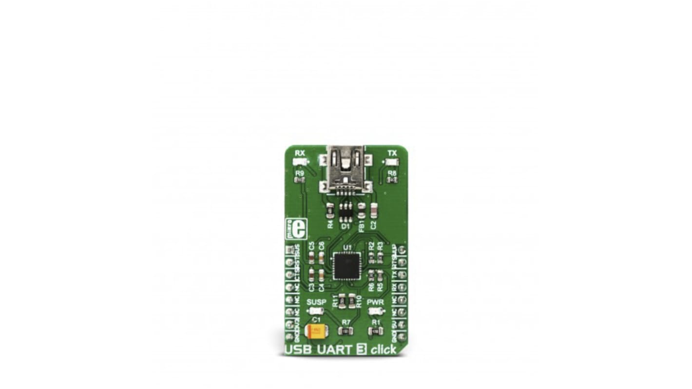 MikroElektronika USB UART 3 Click CP2102N Module MIKROE-3063