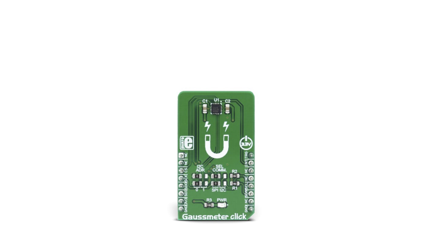 MikroElektronika Development Kit Electrical Devices, High Voltage Lines, Linear Movement of the Magnetic Elements,