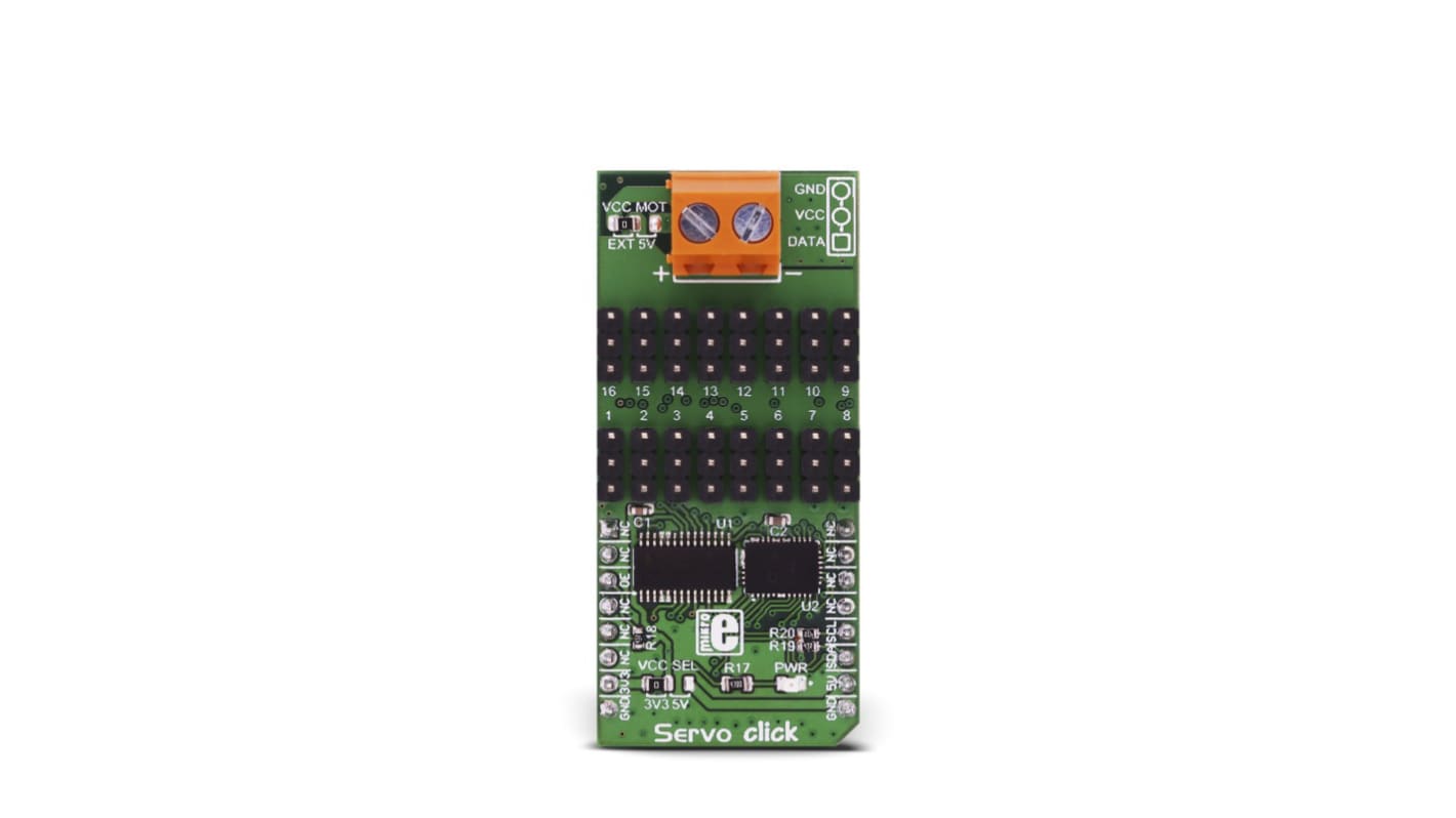 MikroElektronika Servo Click Board PWM Controller