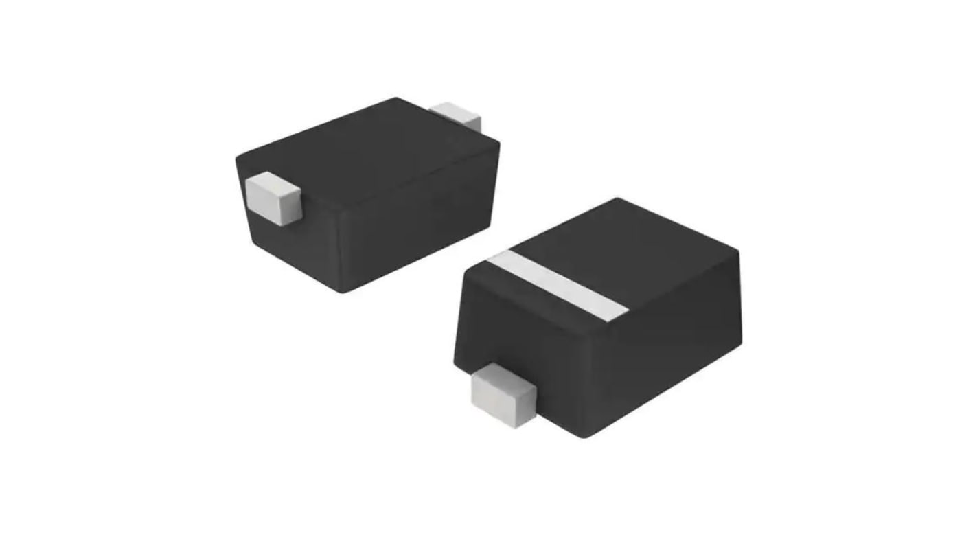 onsemi SMD Schottky Diode, 30V / 500mA, 2-Pin SOD-923