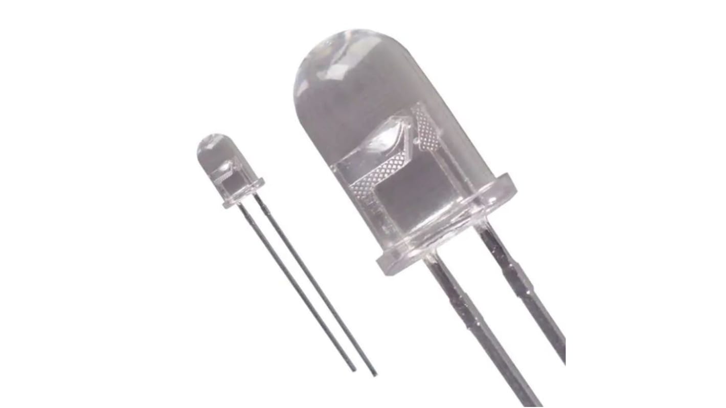 LED IR onsemi Montaggio con foro passante, intensità 27 (Minimum)mW/sr, lungh. d'onda 940nm, T-1 3/4