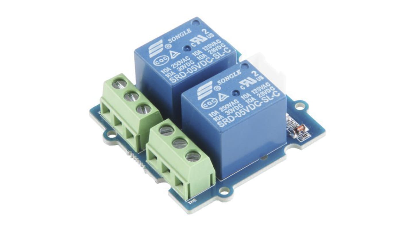 Seeed Studio Grove-2 Channel SPDT Relay 评估测试板