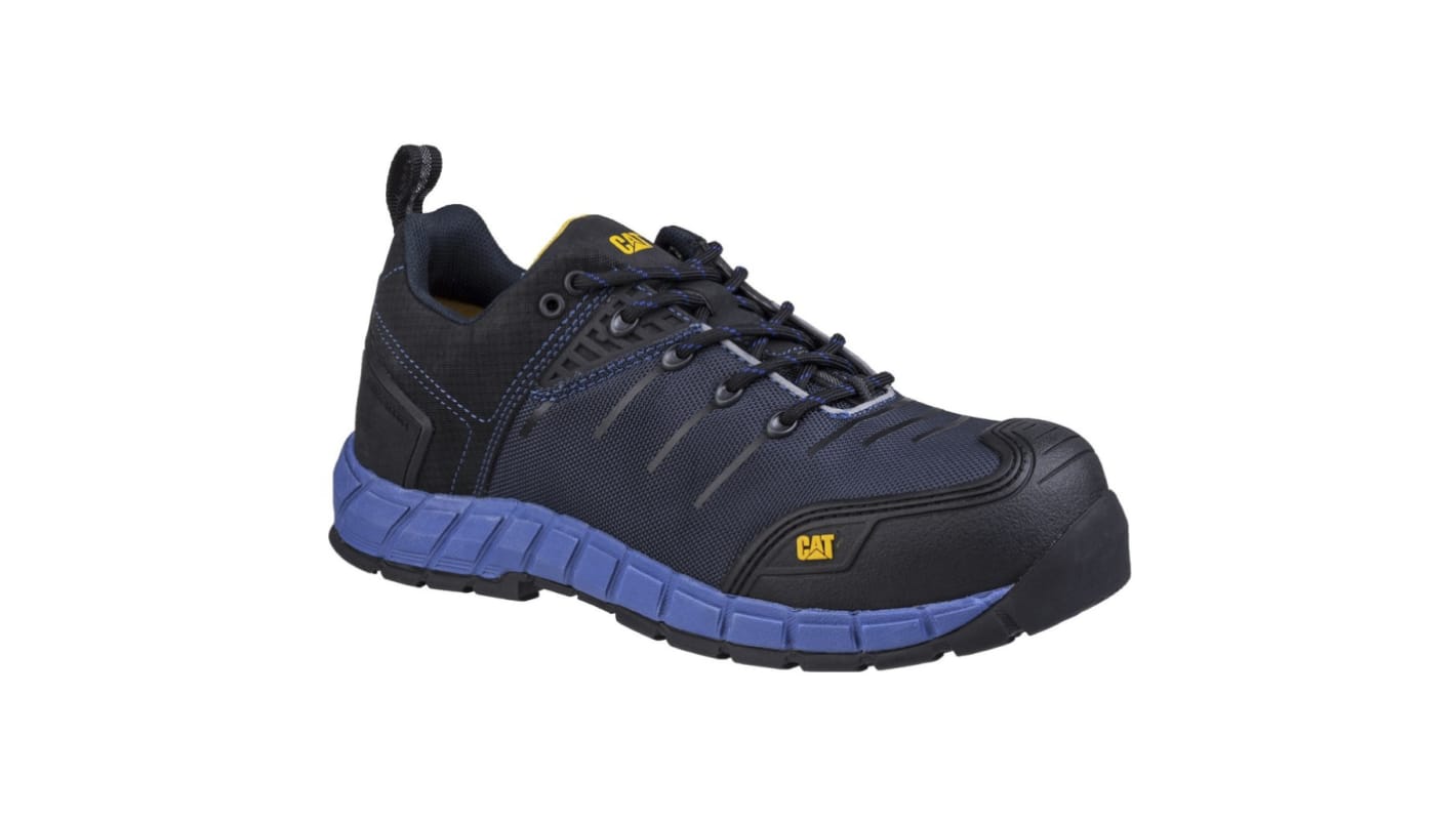 CAT Byway Men's Blue Composite  Toe Capped Safety Trainers, UK 10, EU 44