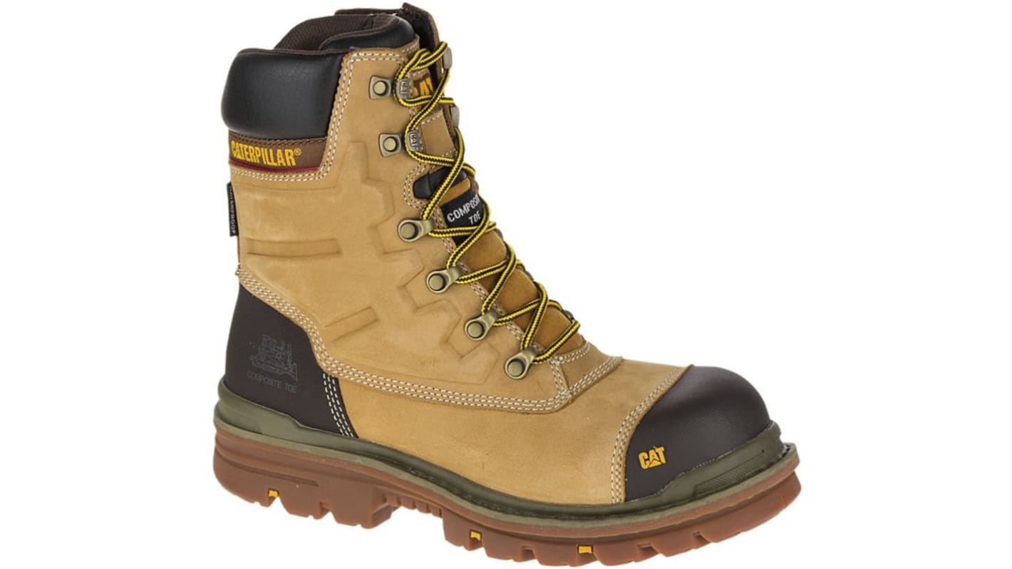 CAT Premier Honey Reset Composite Toe Capped Men's Safety Boots, UK 8, EU 42