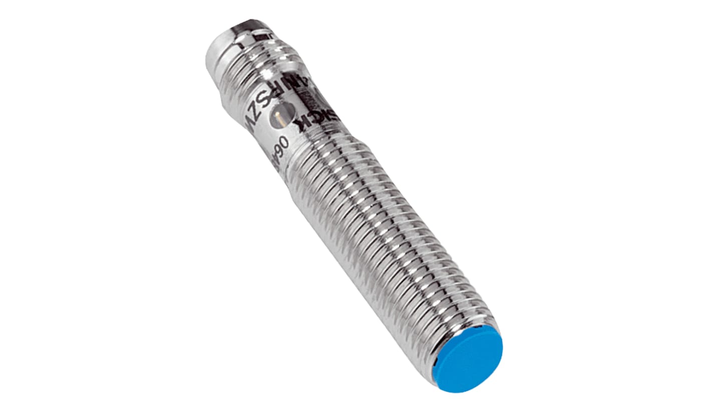 Rs-Online Sensore di prossimità Cilindro filettato SICK M8 rilevamento 3 mm 10 → 30 V c.c