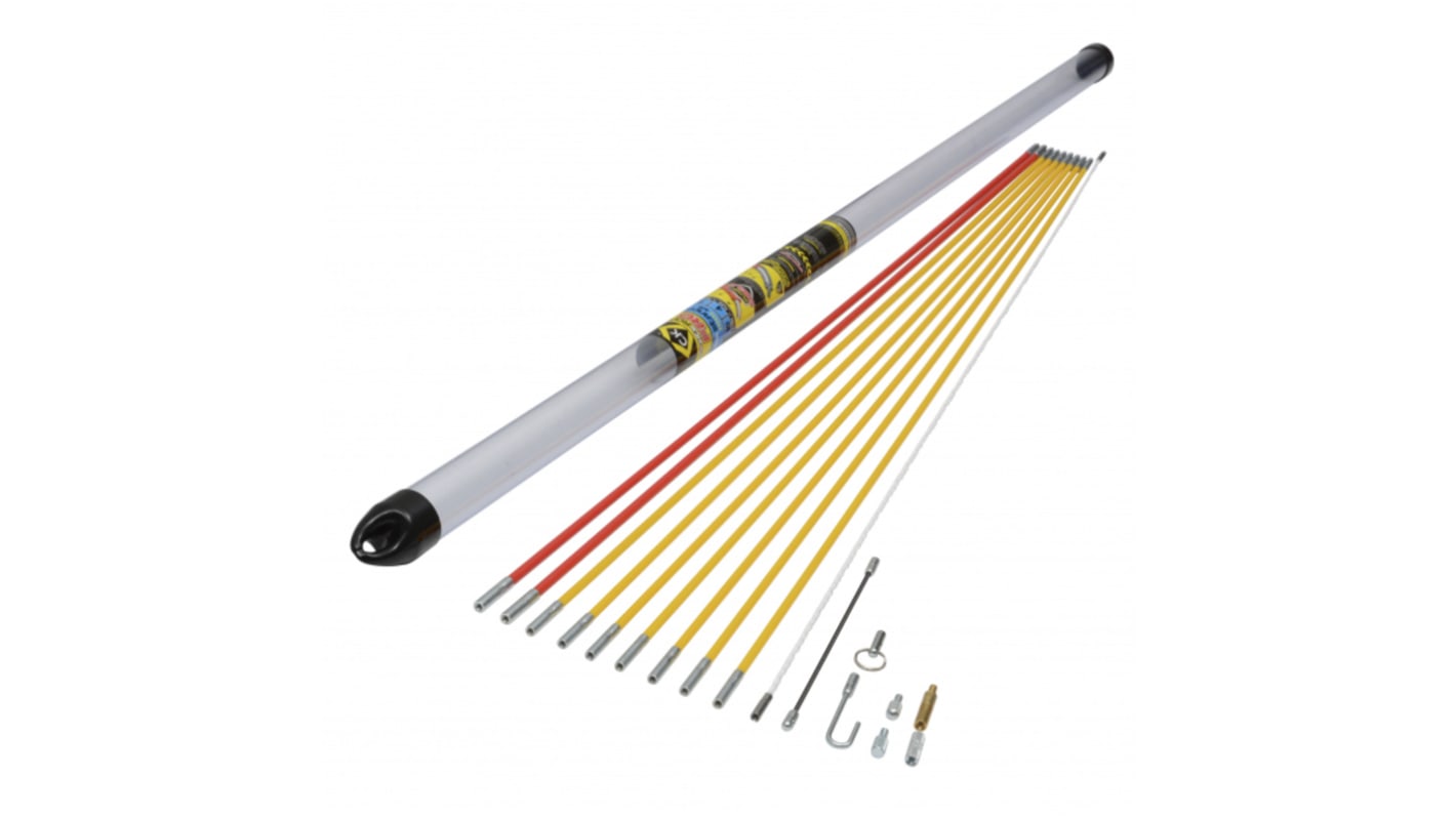 CK Fibreglass/GRP Cable Rod Set