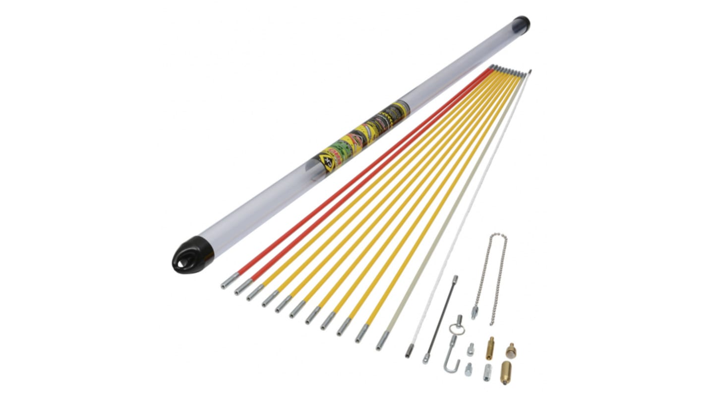 CK Fibreglass/GRP Cable Rod Set