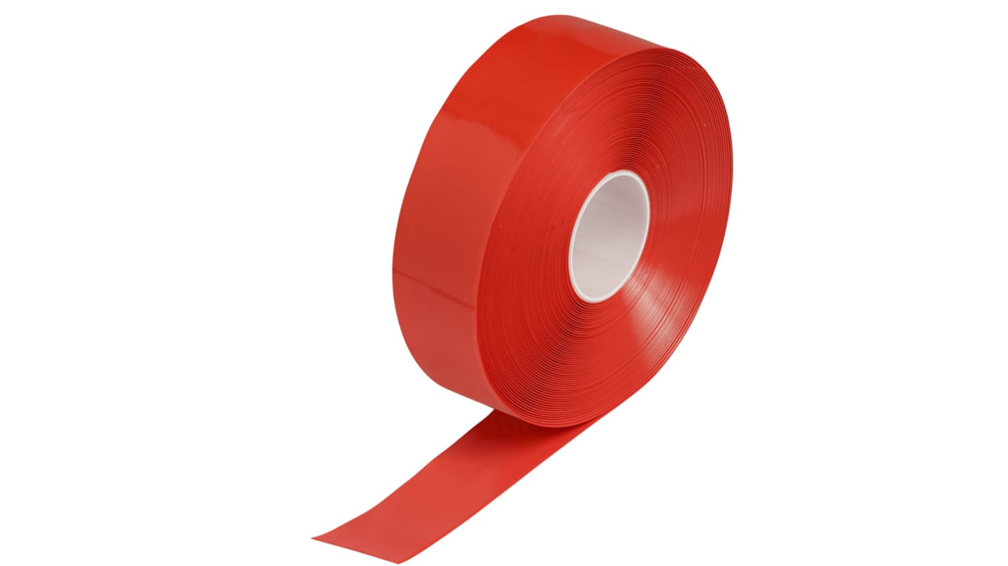 Ruban de marquage Rouge Brady, 76.2mm x 30.48m x 1.27mm