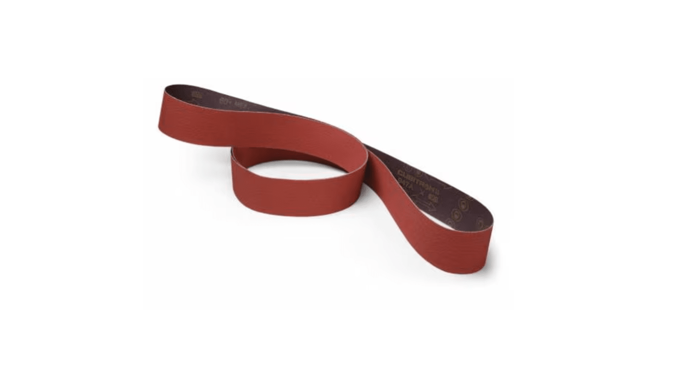3M Cubitron Sanding Belt, 533mm 75mm, P80 Grit