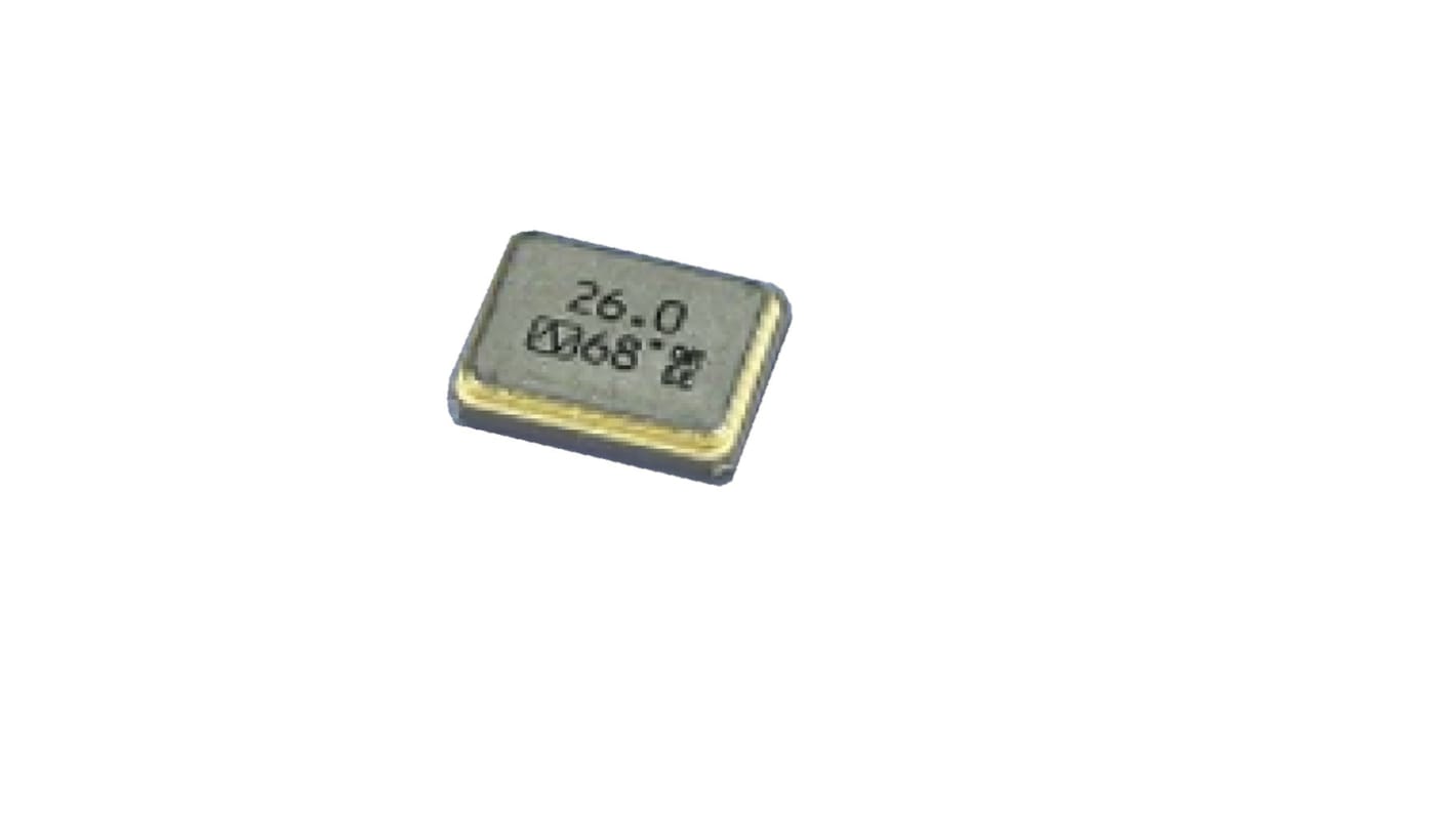 NDK 27MHz Crystal Unit ±15ppm SMD 4-Pin 3.2 x 2.5 x 0.55mm