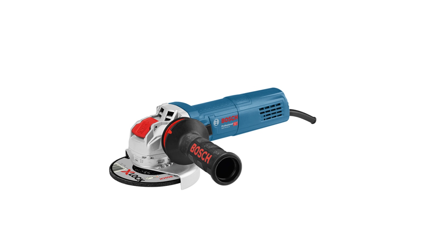 Bosch GWX 9 115mm Corded Angle Grinder, UK Plug