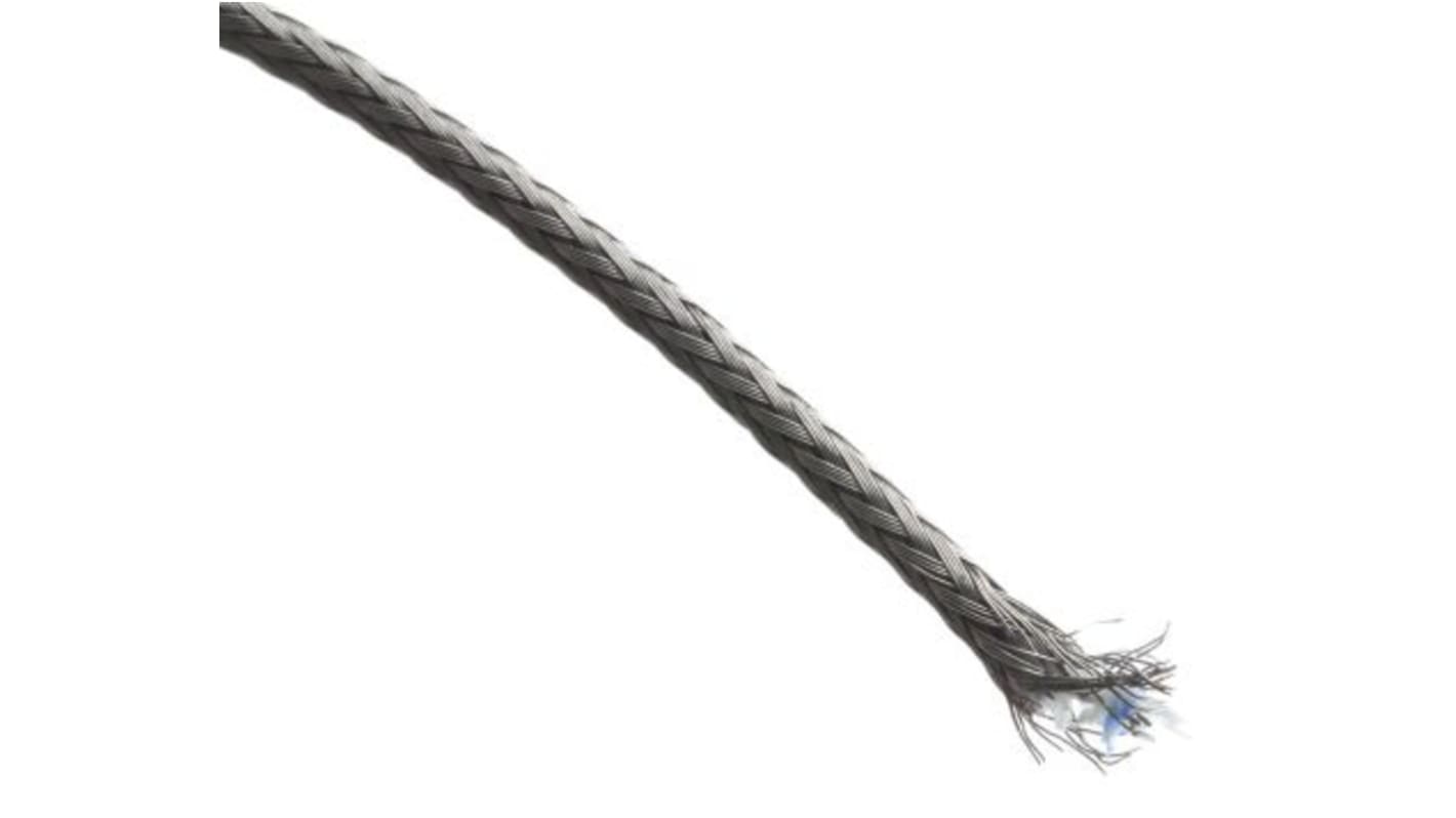RS PRO Type K Thermocouple Cable/Wire, 5m, Unscreened, Glass Fibre Insulation, +350°C Max, 7/0.2mm