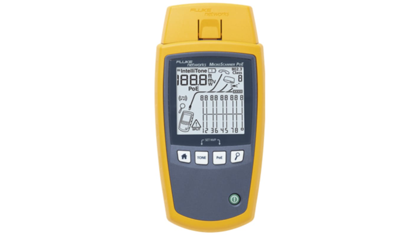 Fluke Networks Netzwerktester mit Tonsignal, Kabelprüfgerät, RJ11, RJ45