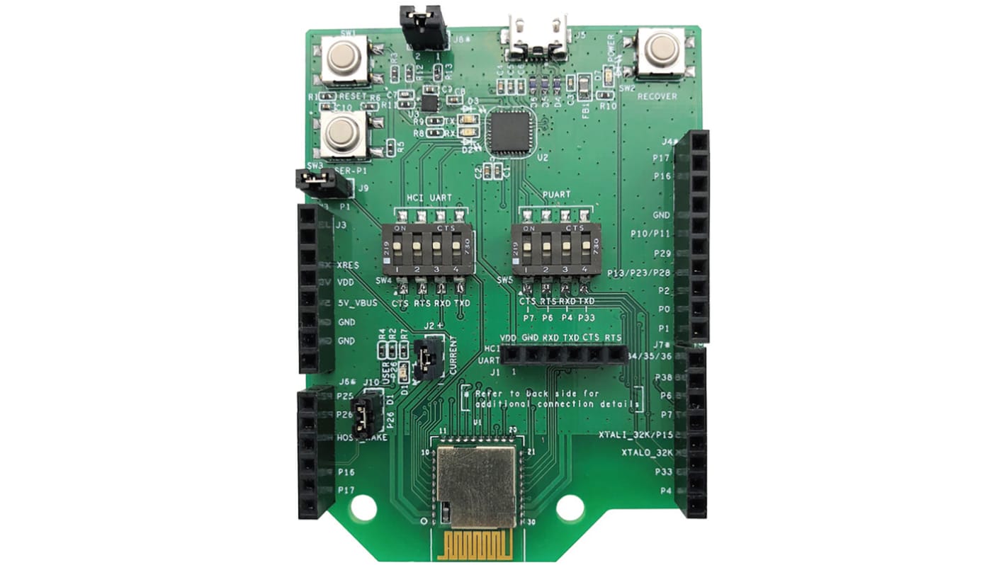Infineon CYBT-413034-02 EZ-BT WICED Module, Arduino Compatible Board