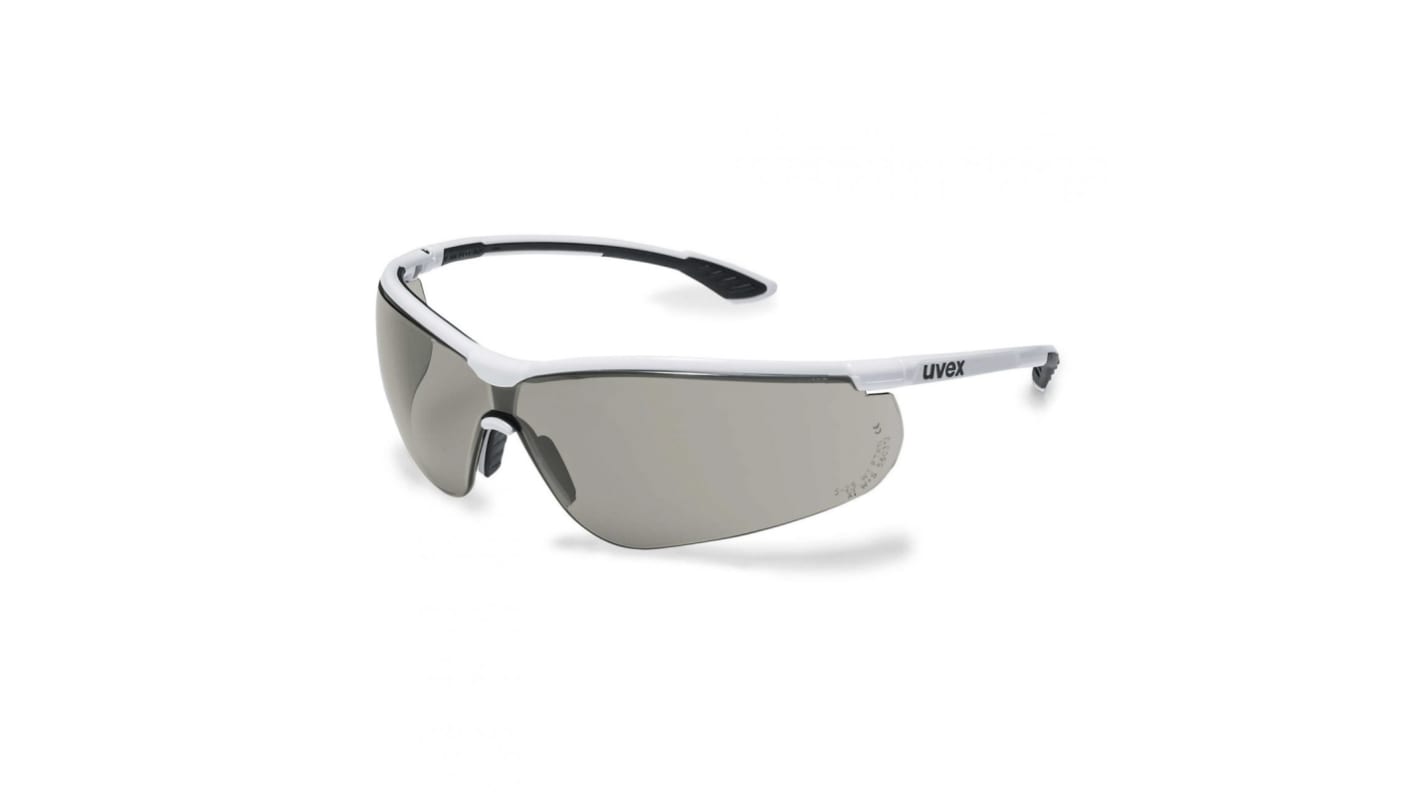 Uvex Sportstyle Anti-Mist Safety Glasses, Grey PC Lens, Vented