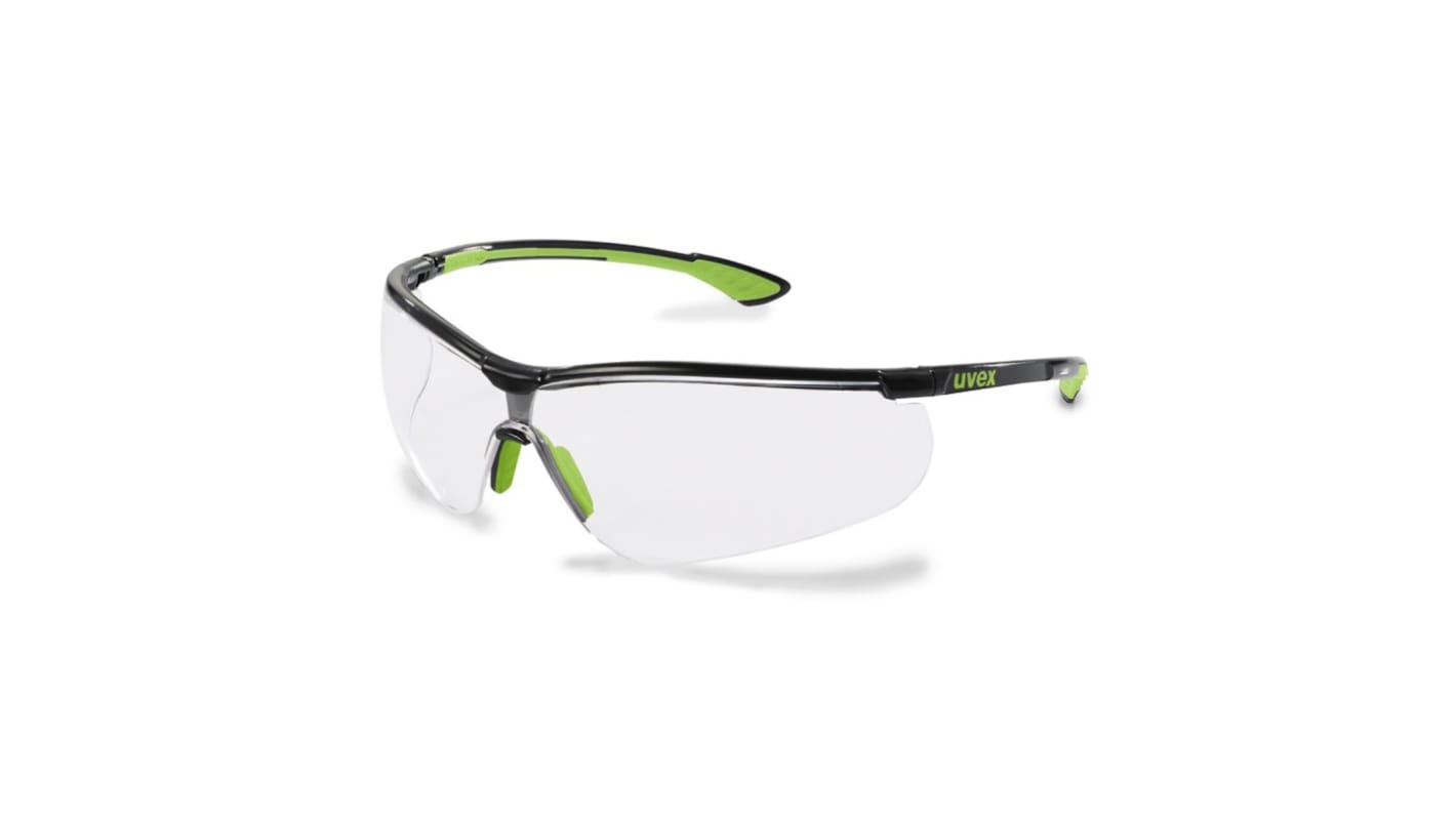 Uvex Sportstyle Anti-Mist UV Safety Glasses, Clear PC Lens, Vented