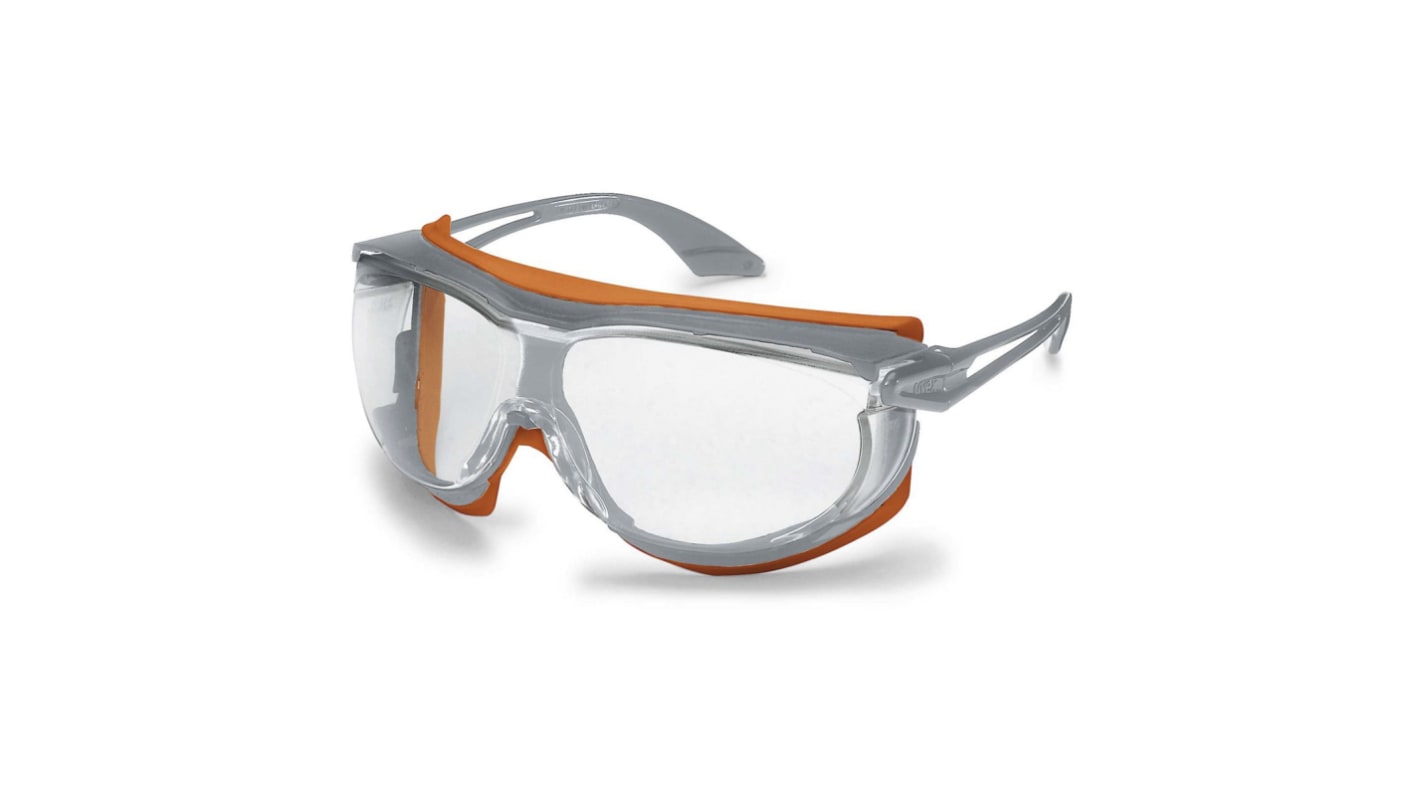 Uvex Skyguard NT Anti-Mist UV Safety Glasses, Clear PC Lens