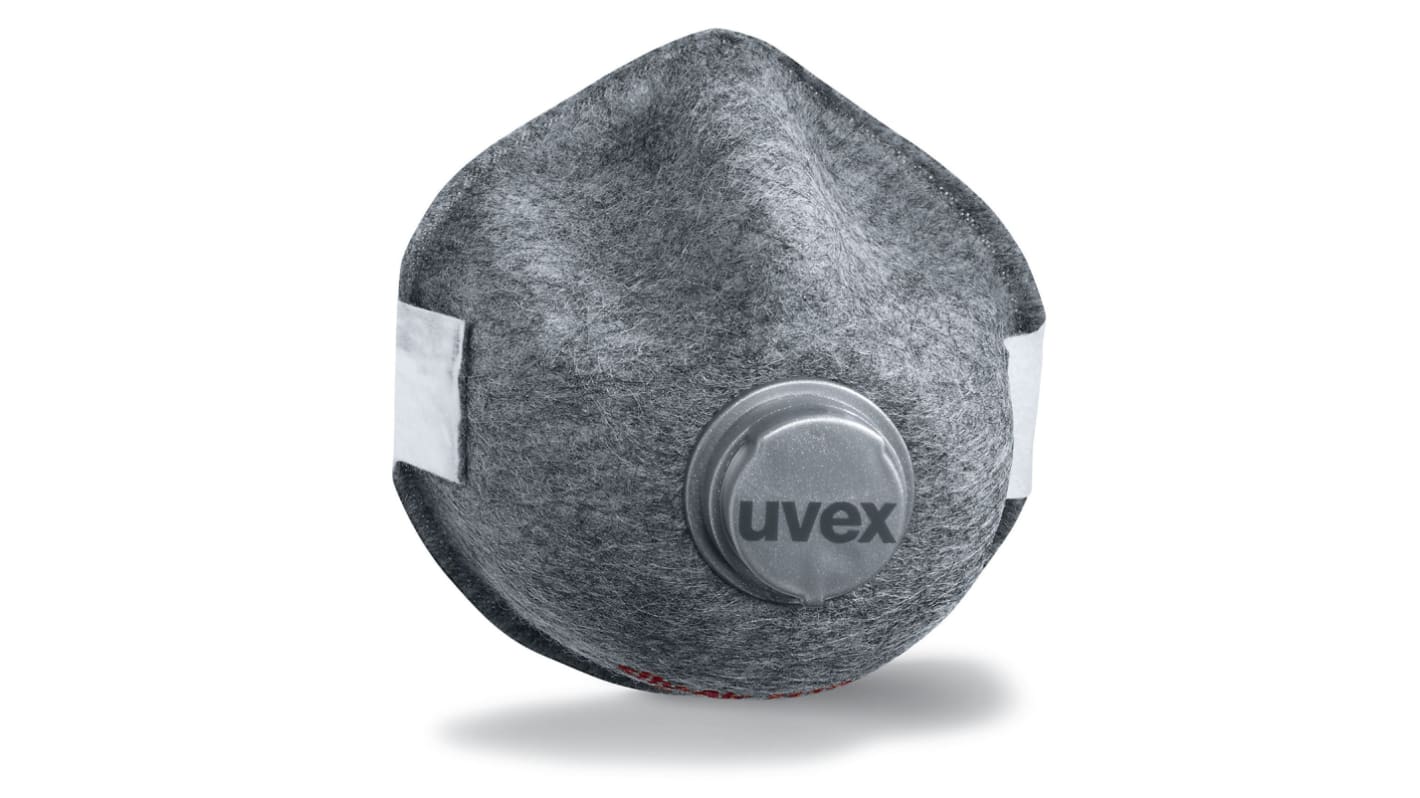 Uvex Uvex Silv-Air Series Disposable Respirator, FFP2, Valved, Moulded 15 per Package