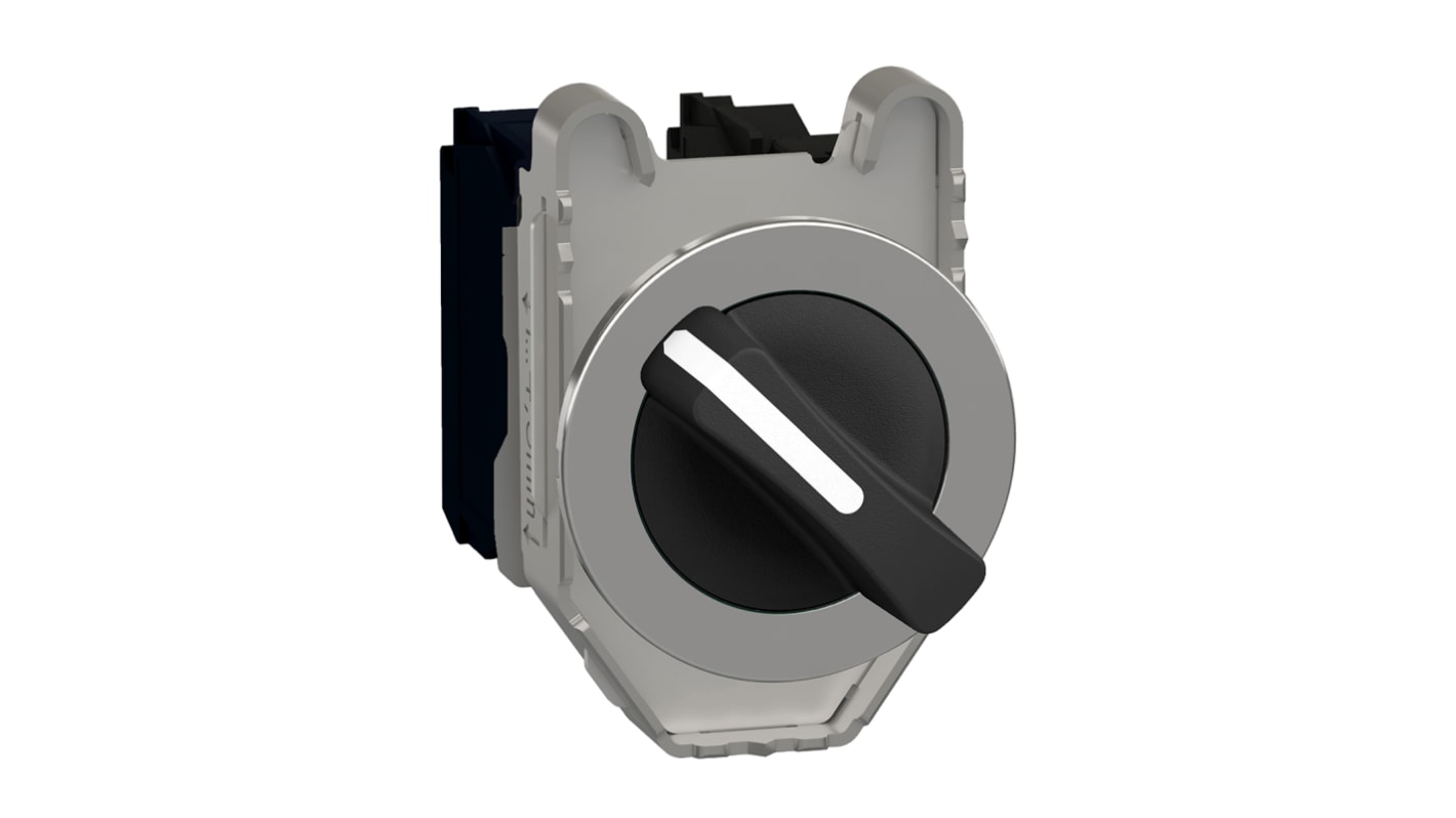 Selettore Schneider Electric XB4FD25 a 2 posizioni , diam. foro 30mm