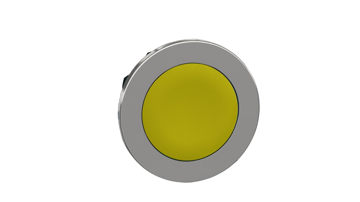 Schneider Electric Harmony Series Yellow Maintained Push Button Head, 30mm Cutout, IP66, IP67, IP69K
