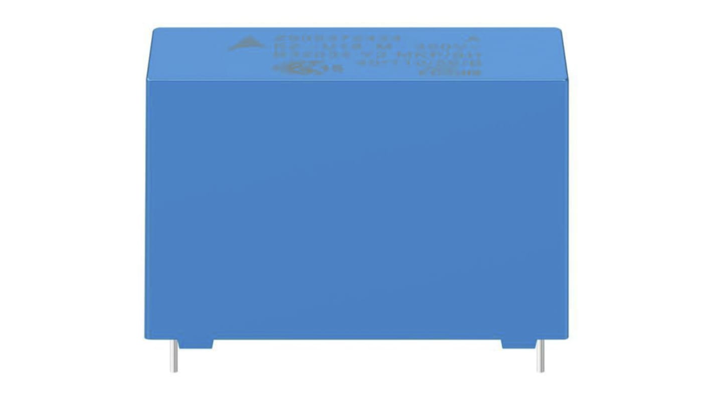 EPCOS B32036 Polypropylene Film Capacitor, 350V ac, ±20%, 820nF, Through Hole