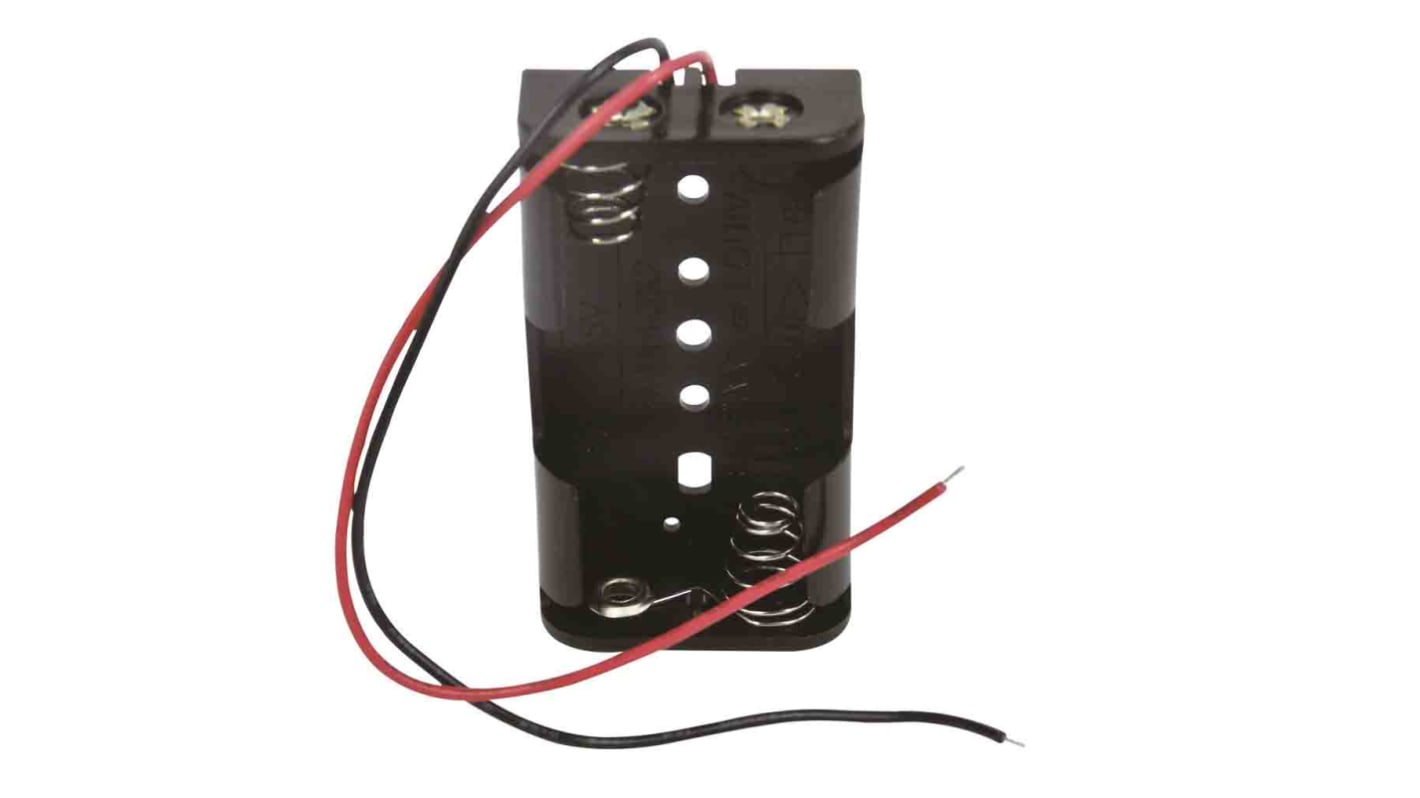 RS PRO AA Battery Holder, Coil Spring Contact