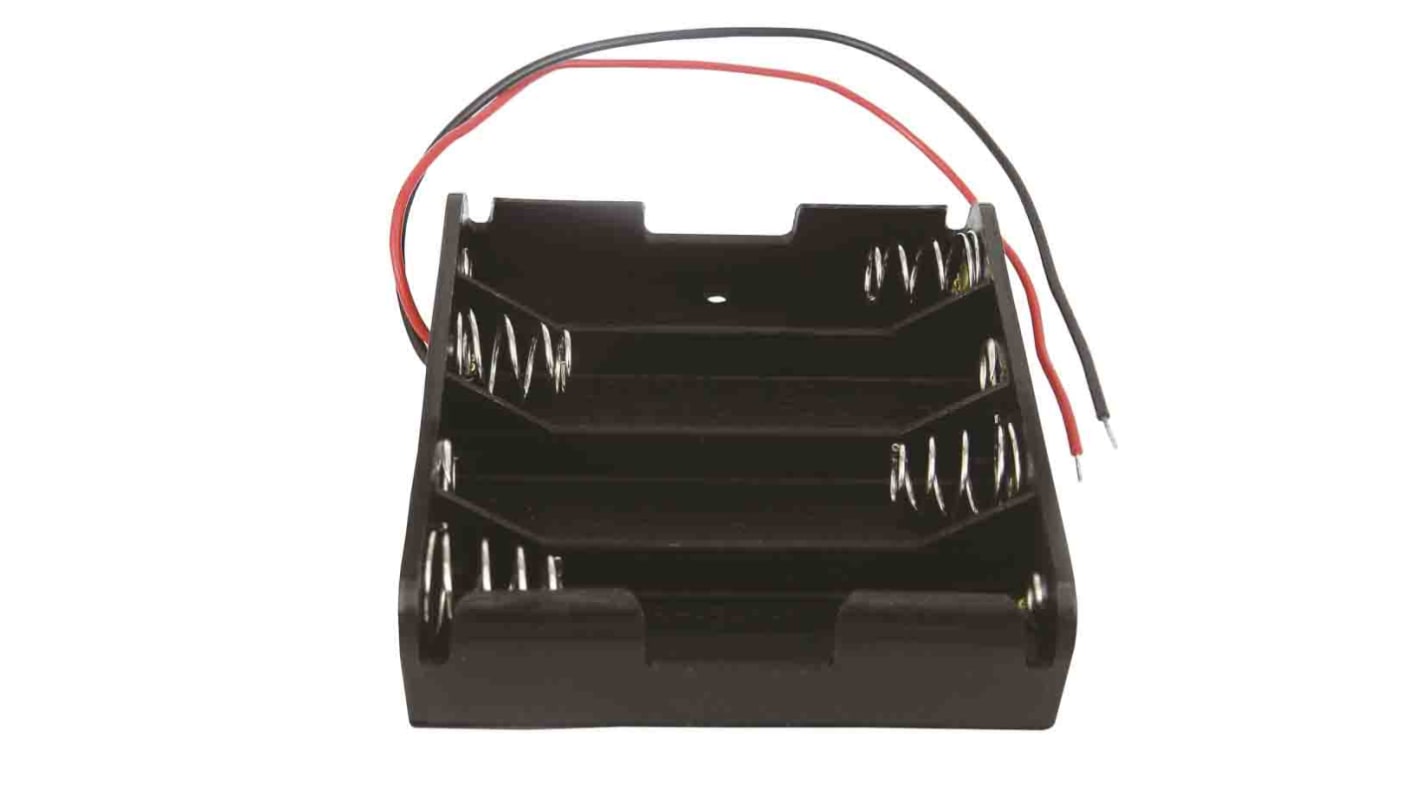 RS PRO AA Battery Holder, Coil Spring Contact