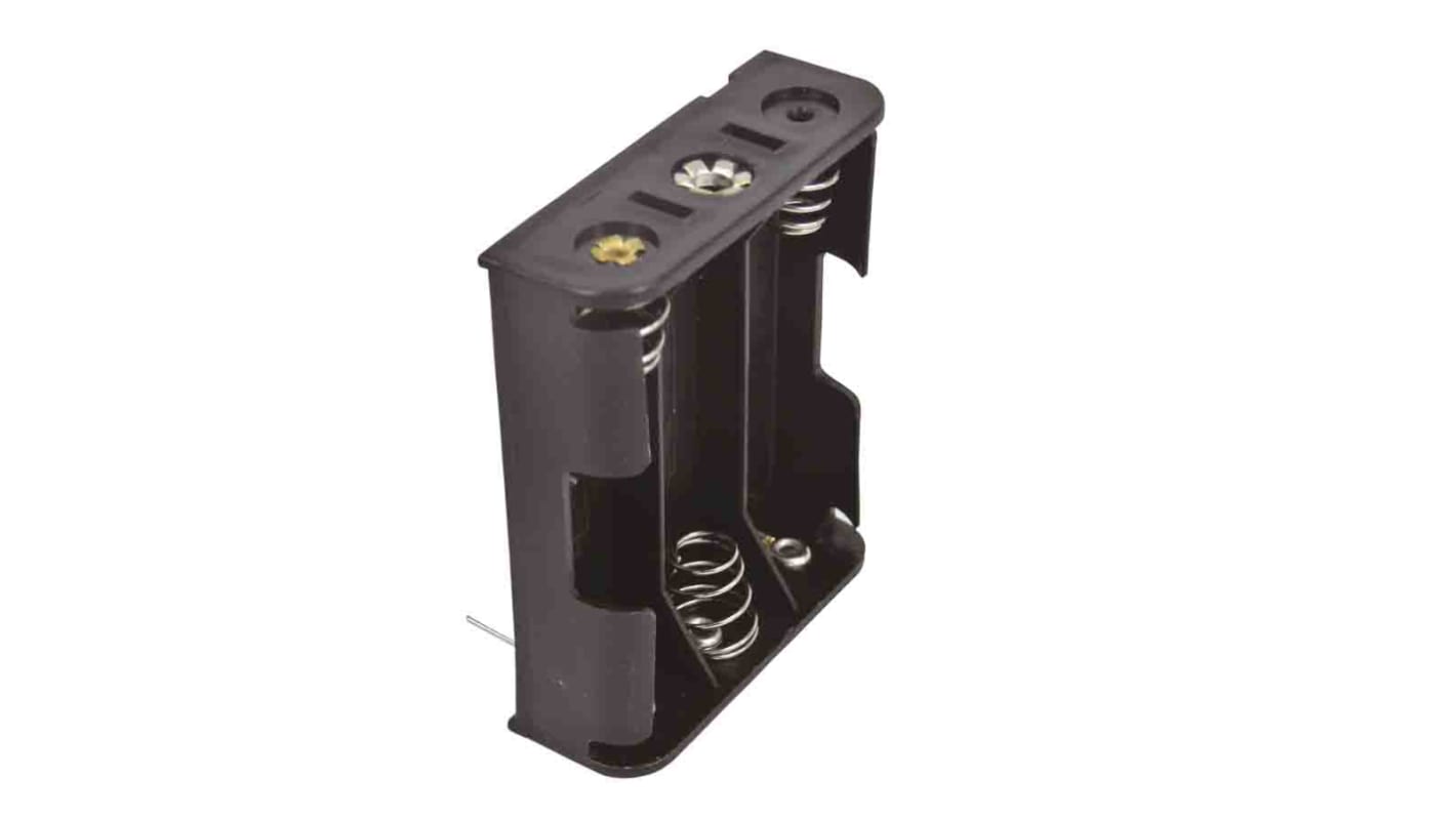 RS PRO AA Batteriholder, terminaltype: Printmonteret