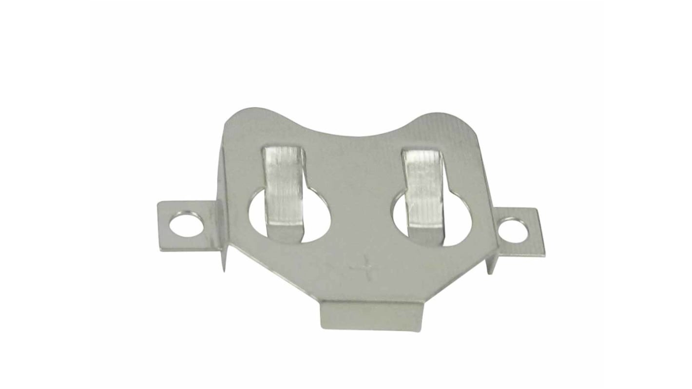 RS PRO CR2032 Battery Holder, Solder Tag Contact